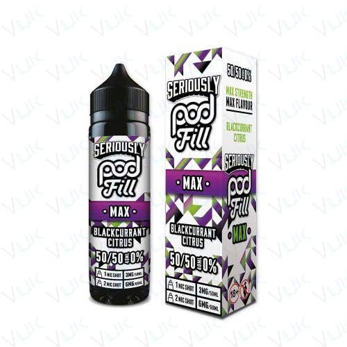 Seriously Pod Fill Max Blackcurrant Citrus