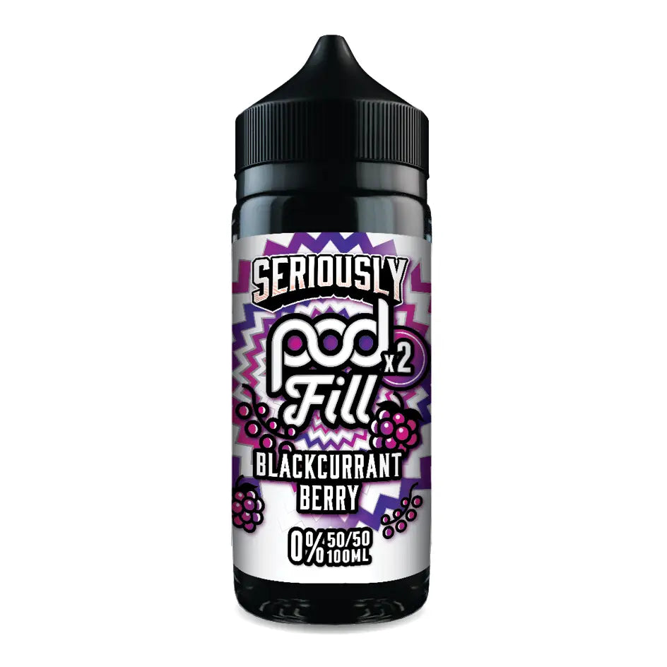 Seriously Pod Fill X2 100ml Shortfill E-Liquid – 0mg | Buy 3, save 99p each
