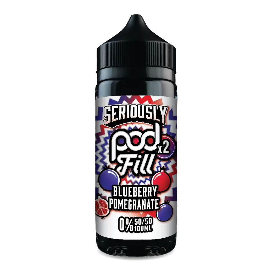 Seriously Pod Fill X2 100ml Shortfill E-Liquid – 0mg | Buy 3, save 99p each