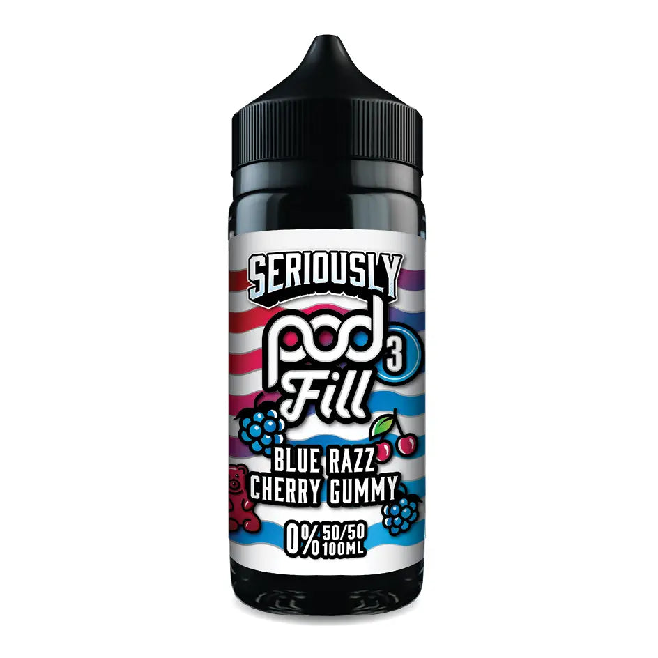 Seriously Pod Fill X3 100ml Shortfill E-Liquid – 0mg | Buy 3, save 99p each