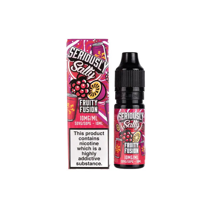 Seriously Salty - Fruity Fusion Nic Salt E-liquid 10ml - 20mg | 6 for £10