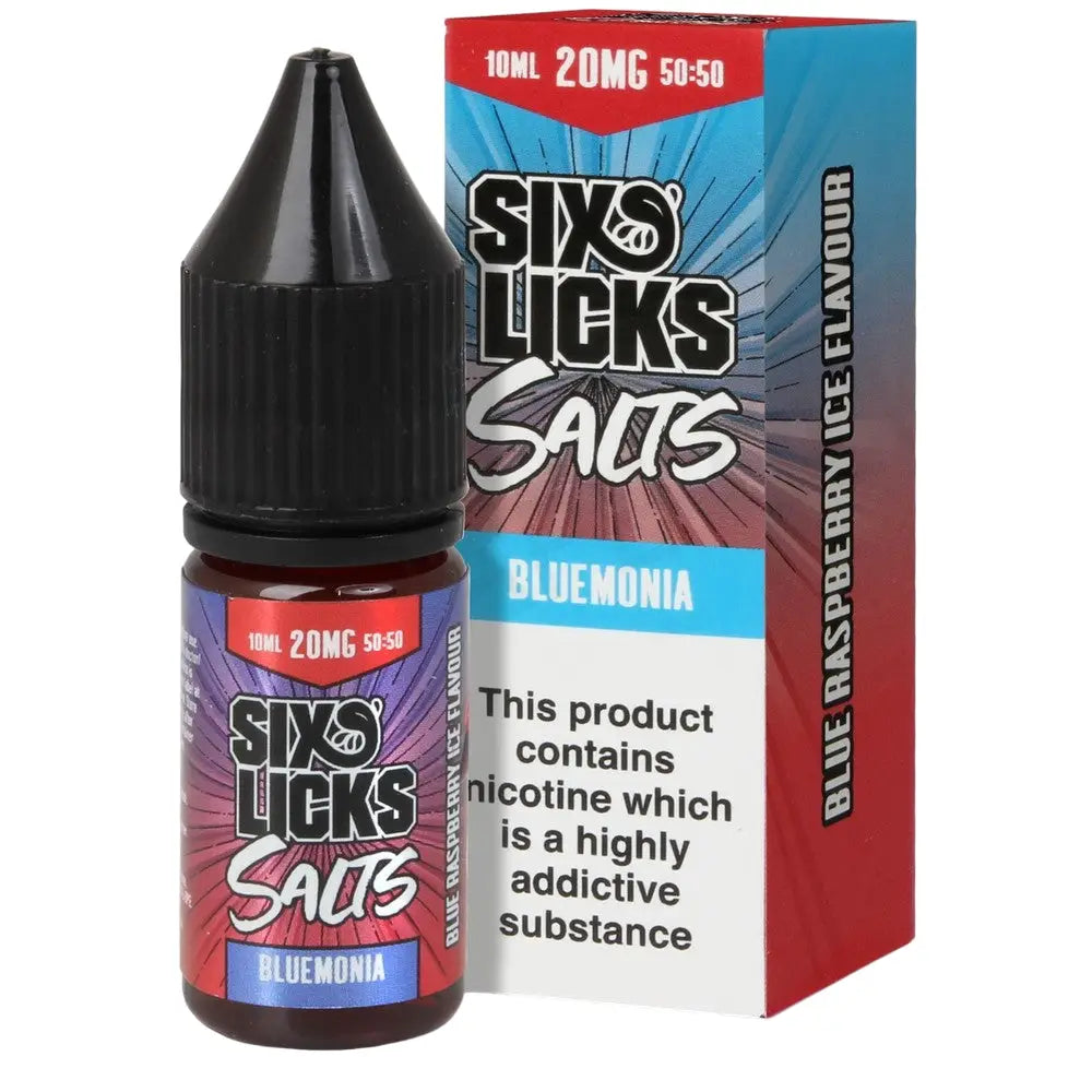 Six Licks Salts - Bluemonia - 10mg
