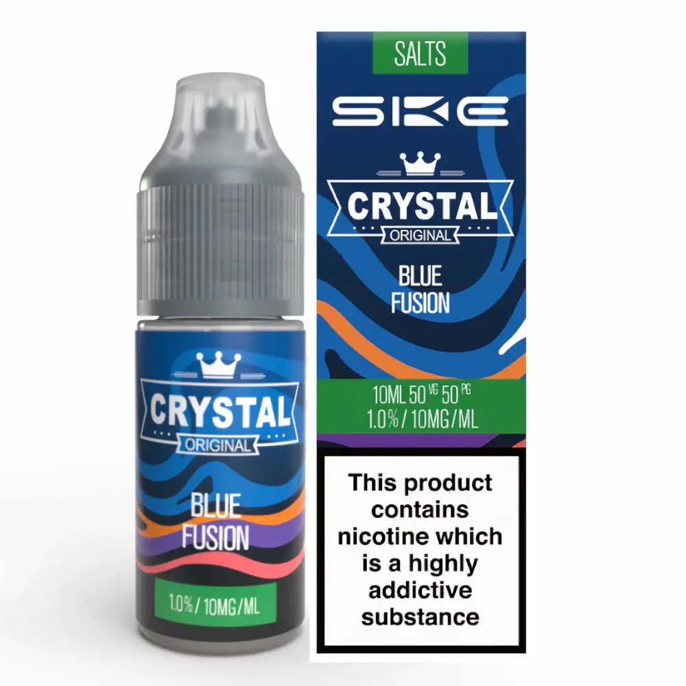 SKE Crystal Nic Salts – Blue Fusion 10mg 10ml bottle
