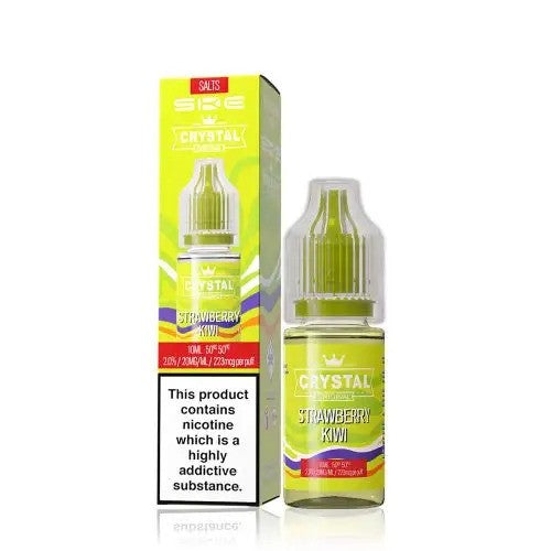 SKE Crystal Original V2 Nic Salts – Strawberry Kiwi 20mg 10ml bottle and box