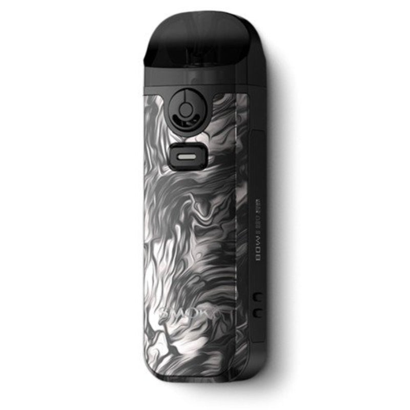 Smok Nord 4 Pod Vape Kit Fluid - Black Grey Smok Nord 4 Pod Vape Kit Fluid - Black Grey