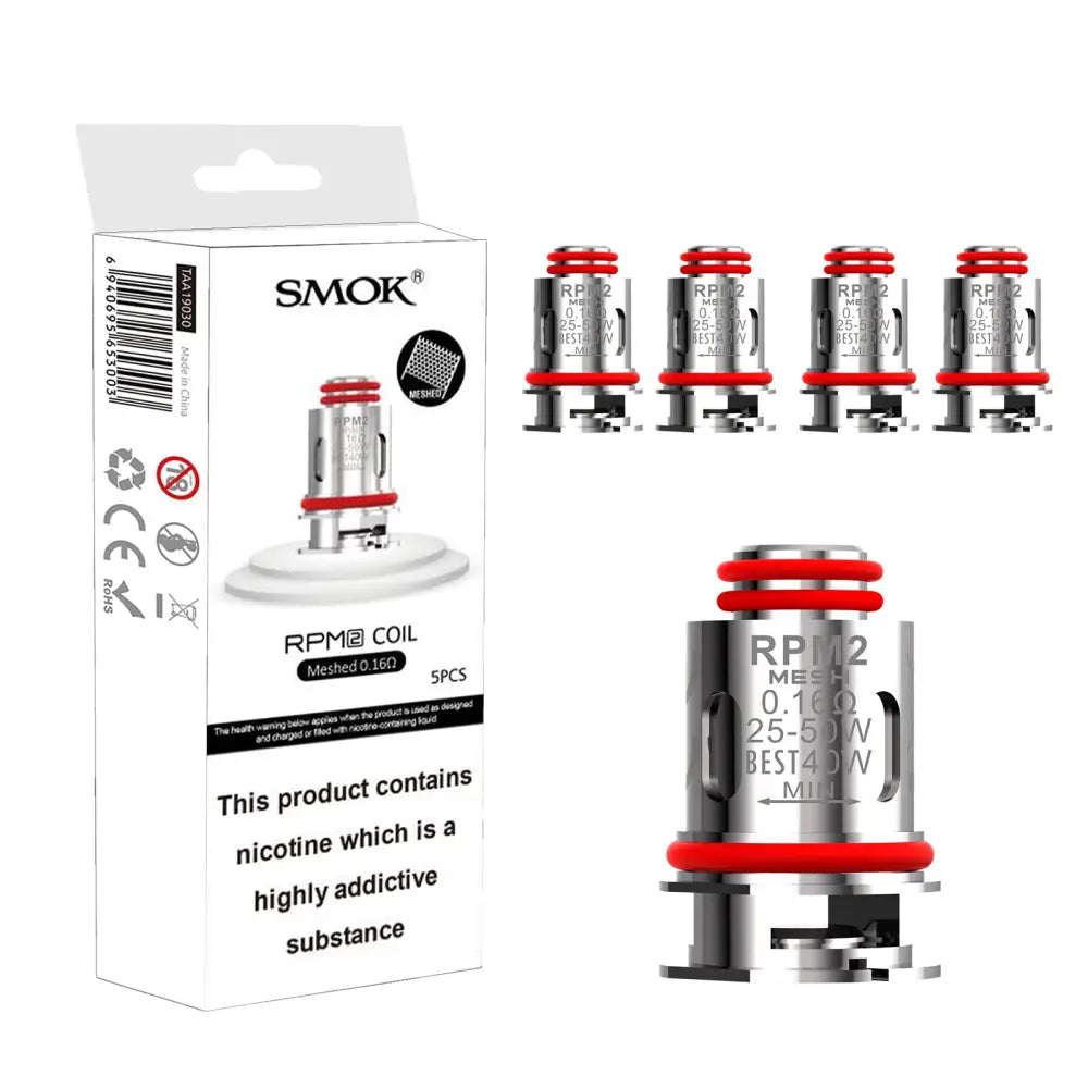 SMOK RPM 2 Replacement Coils – Pack of 5
