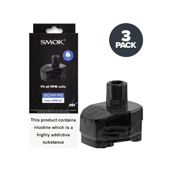 Smok - Scar P5 RPM Replacement Pods - 2ml - Pack of 3