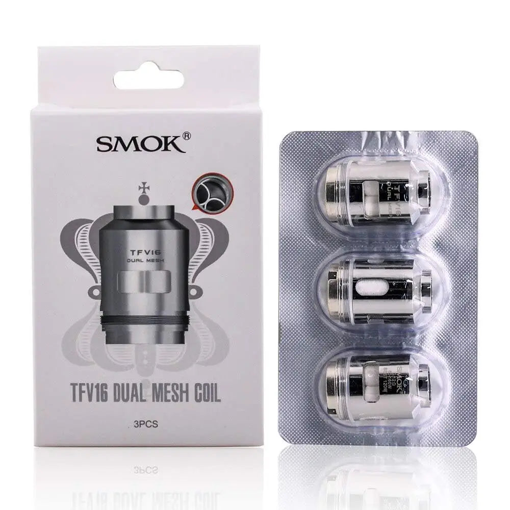 Smok - TFV16 Replacement Coils Dual Mesh 0.12ohm - Pack of 3