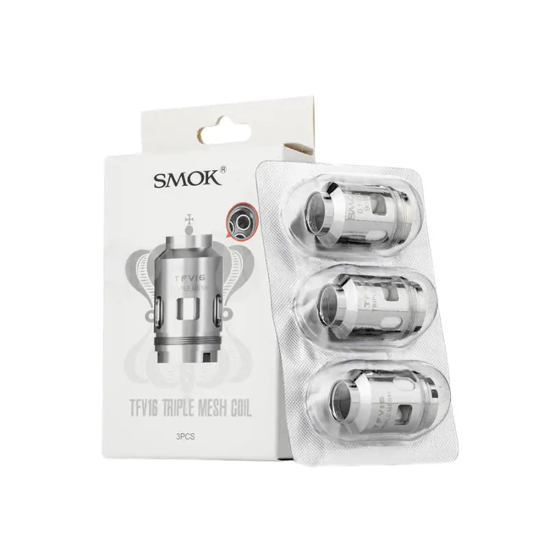 Smok - TFV16 Replacement Coils Triple Mesh 0.15ohm - Pack of 3