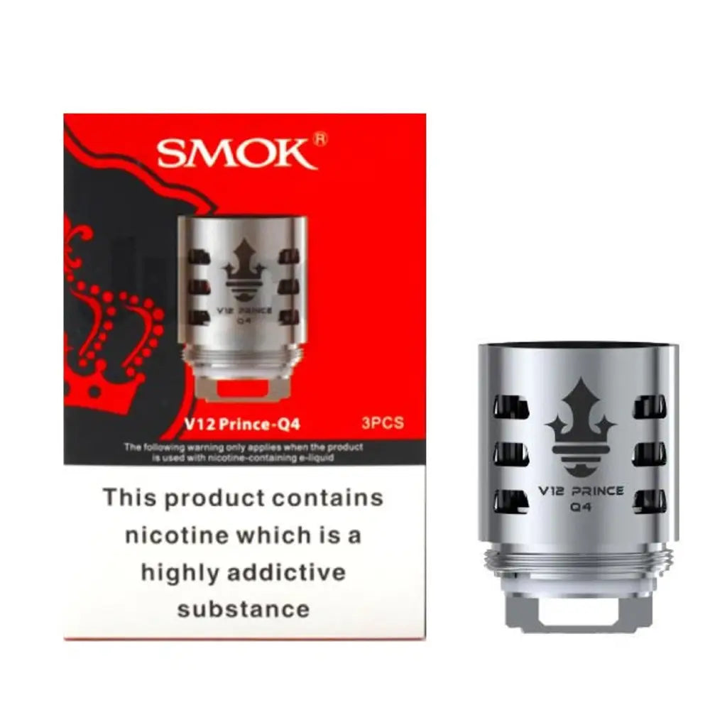 Smok V12 Prince - Q4 - 0.4 - Pack of 3