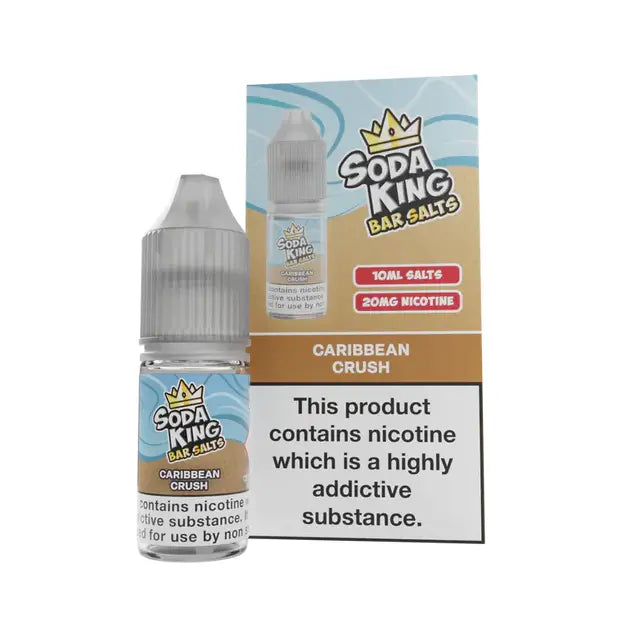 Soda King Bar Salts Caribbean Crush Nic Salt 10ml