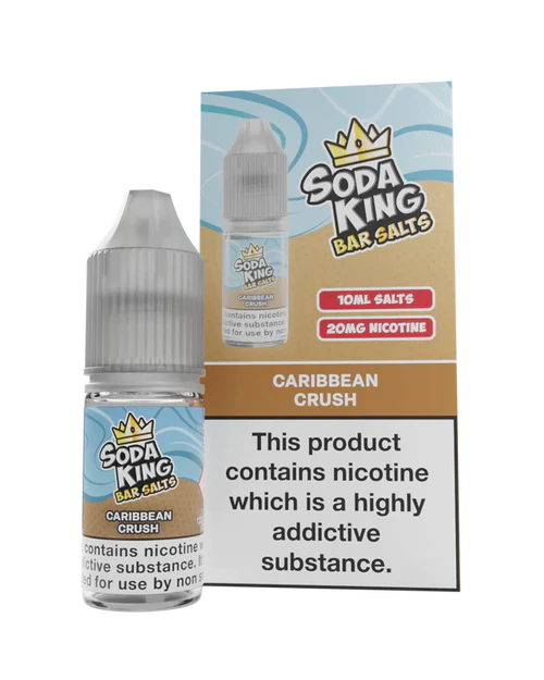 Soda King Bar Salts Caribbean Crush Nic Salt 10ml