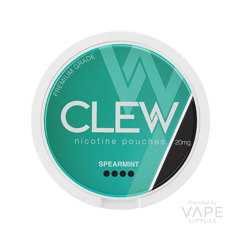 Clew Spearmint Nicotine Pouches – 20mg per pouch