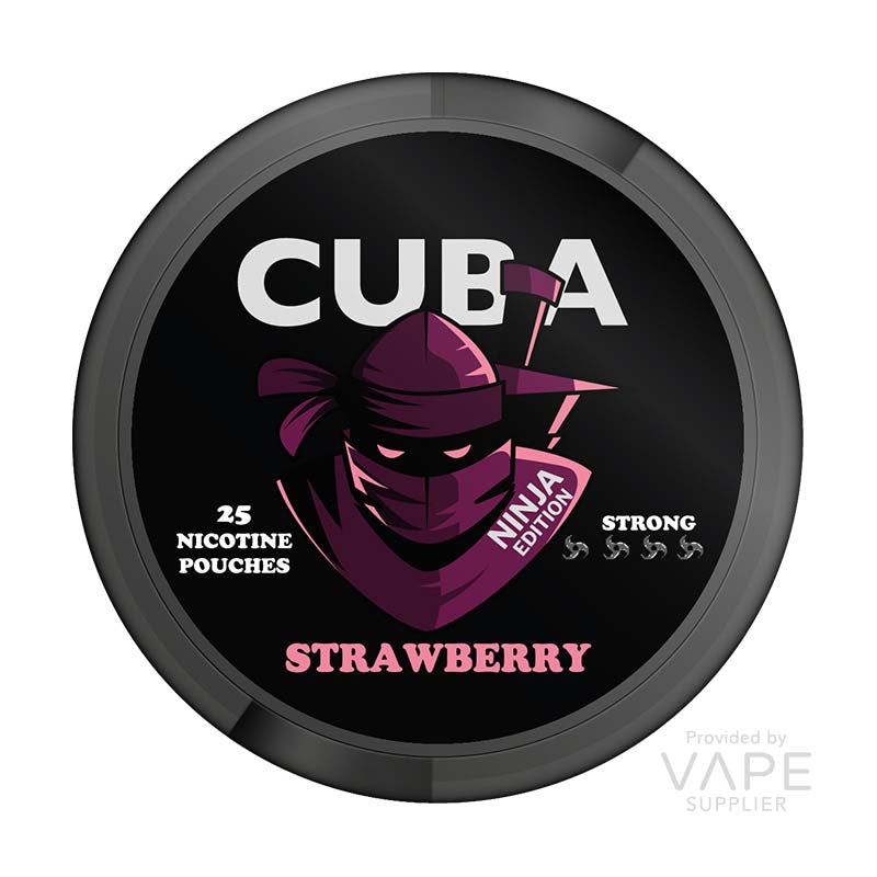 Cuba Ninja Strawberry Nicotine Pouches