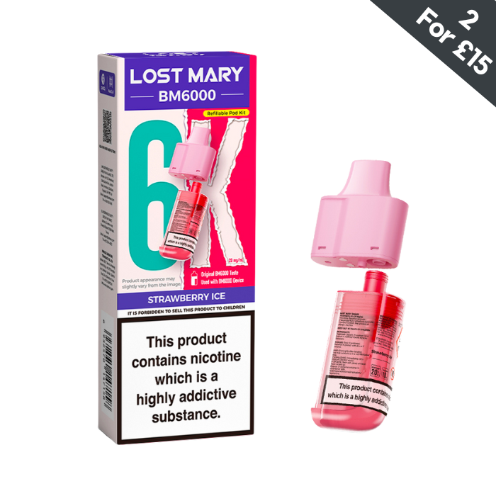 Lost Mary BM6000 Replacement Pods 20mg