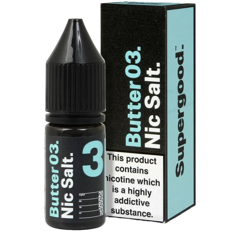 Supergood - Butter 03 Nic Salt E-liquid 10ml - 20mg