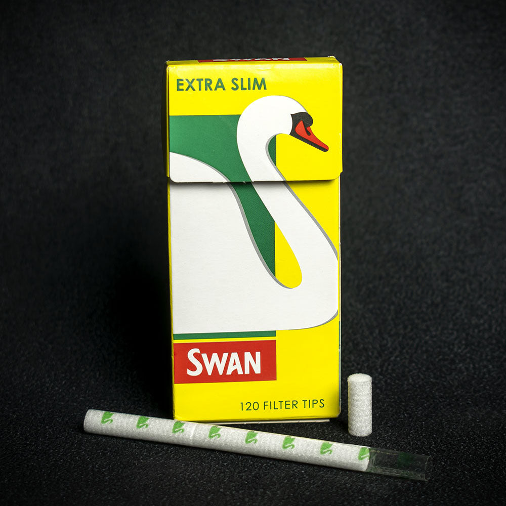Swan Extra Slim 120 pre-cut filter tips pack