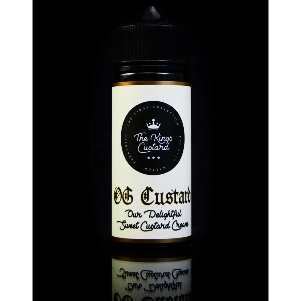 The Kings Custard OG Custard 100ml shortfill e-liquid – 0mg