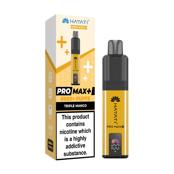 Hayati Pro Max Plus 6000 Prefilled Pod Kit 20mg