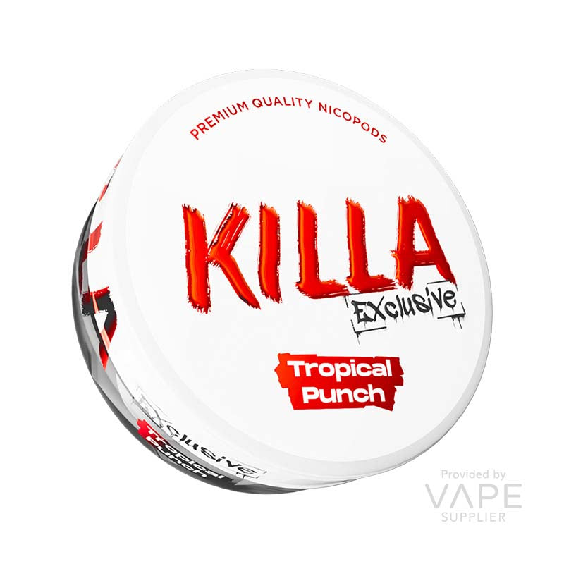 Killa Exclusive Tropical Punch Nicotine Pouches – 16.5mg/g (13.2mg per pouch)