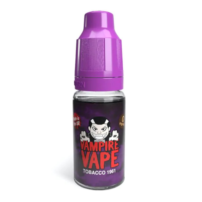 Vampire Vape Tobacco 1961 10ml freebase e-liquid