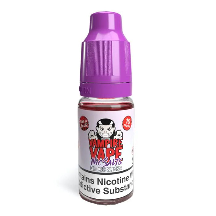 Vampire Vape Blood Sukka 10ml Nic Salt E-Liquid | 10 for £12
