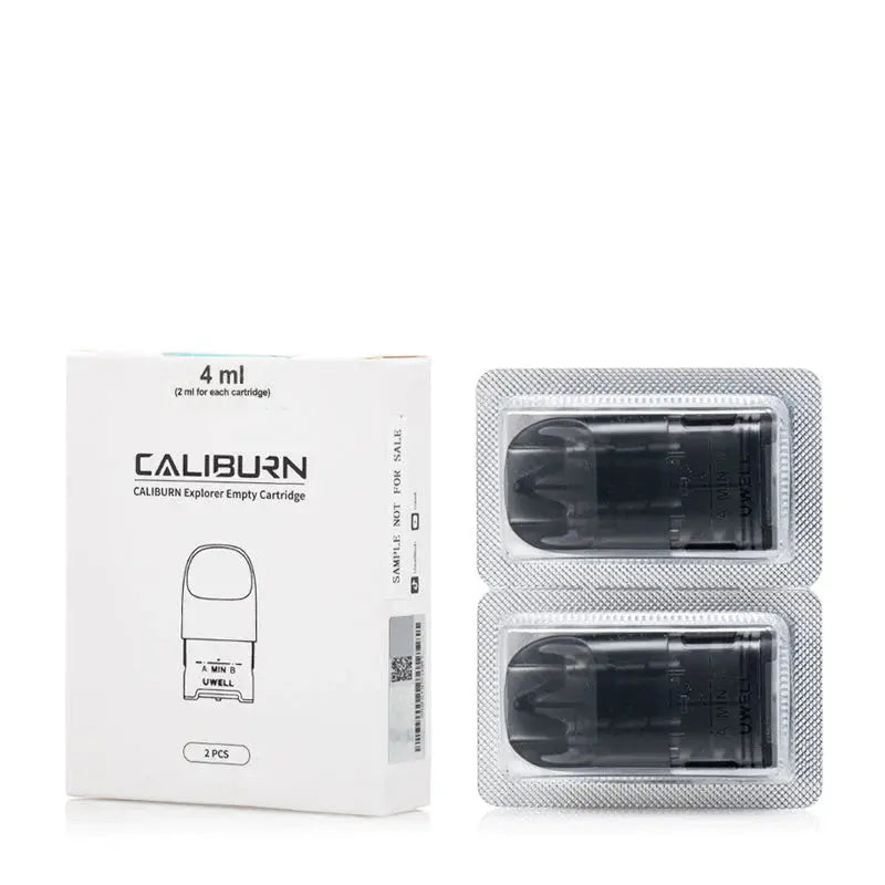 Uwell Caliburn Explorer XL Empty Replacement Cartridges (Pack of 2)