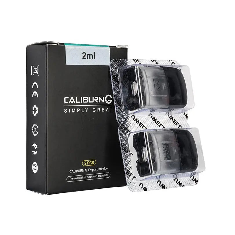 Uwell - Caliburn G Replacement Pod Cartridge Empty 2ml - Pack of 2