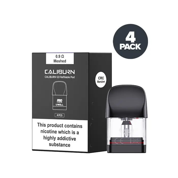 Uwell Caliburn G3 2ml Replacement Pods (Pack of 4)