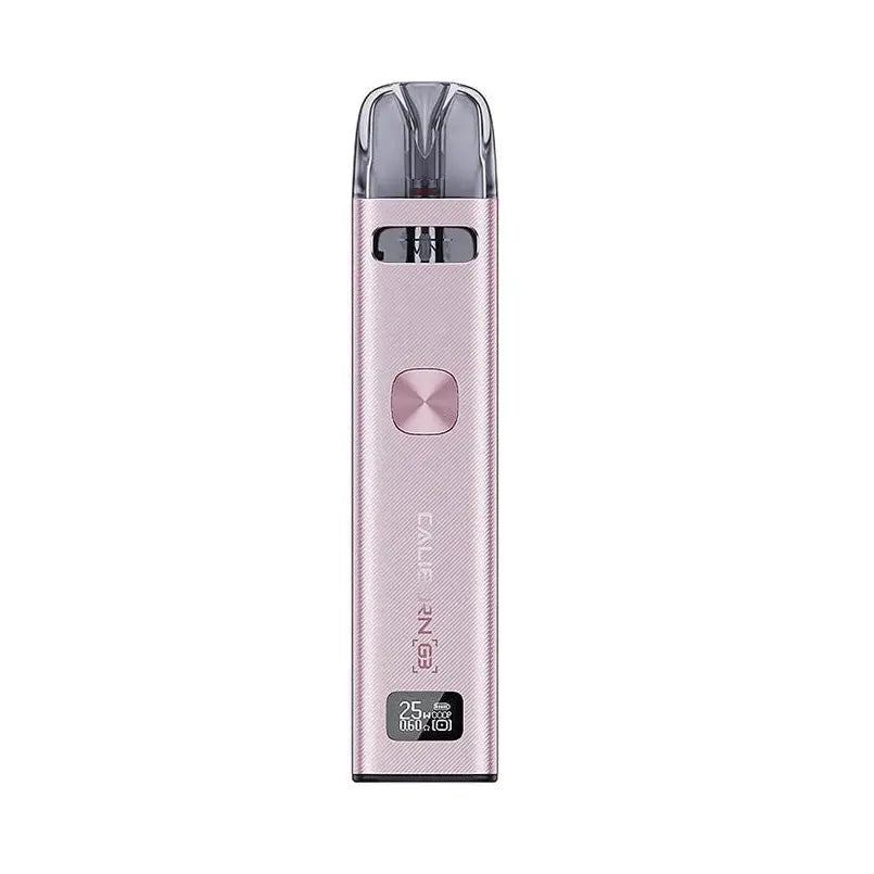 Uwell Caliburn G3 XL pod kit in Pastel Pink, complete device