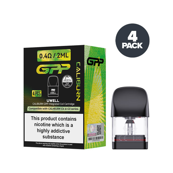 Uwell Caliburn GPP Replacement Pods - 0.4Ω