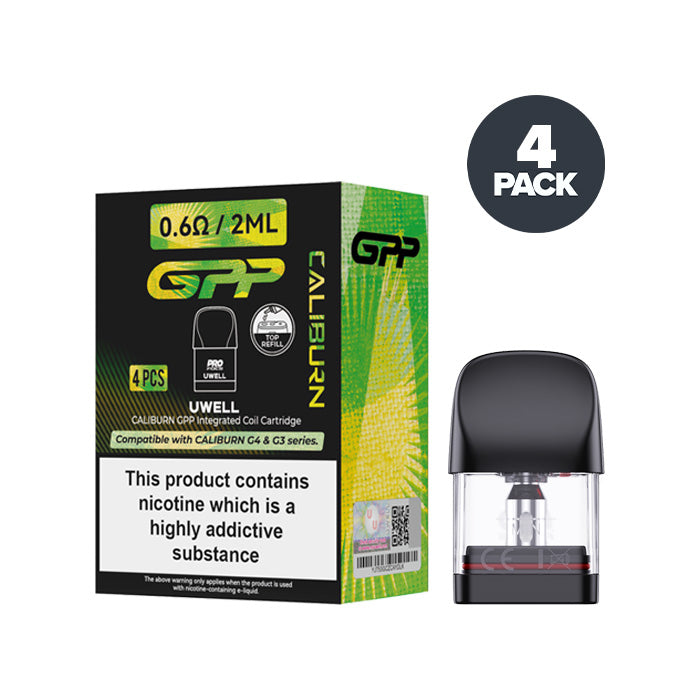Uwell Caliburn GPP Replacement Pods - 0.6Ω
