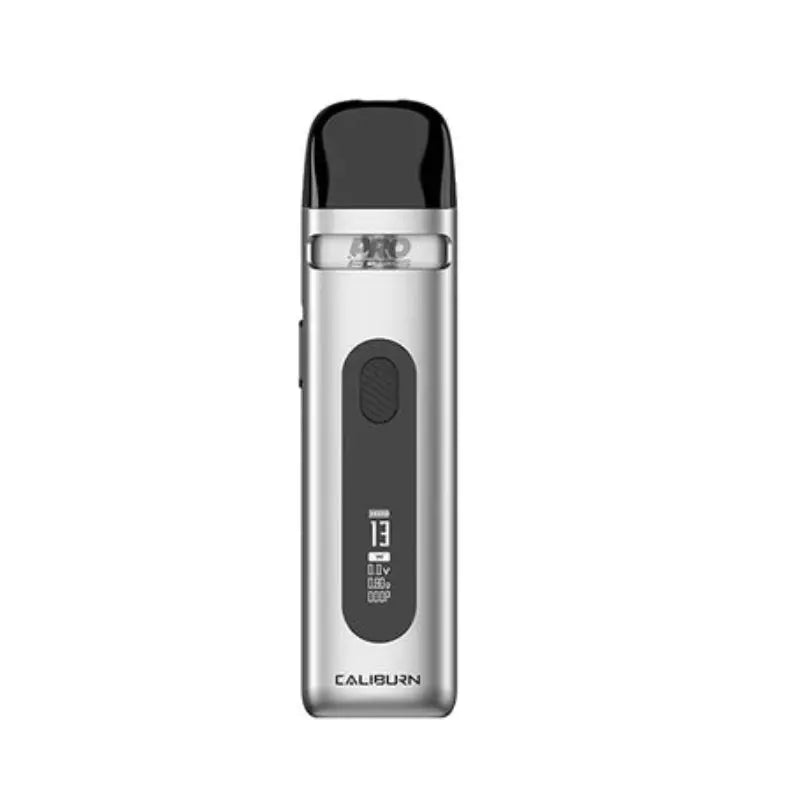 Uwell - Caliburn X Pod Vape Kit System - Moonlight Silver