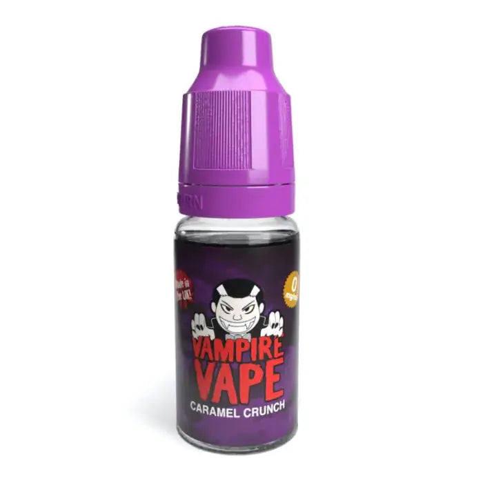 Vampire Vape Caramel Crunch 10ml Freebase E-Liquid | 10 for £12