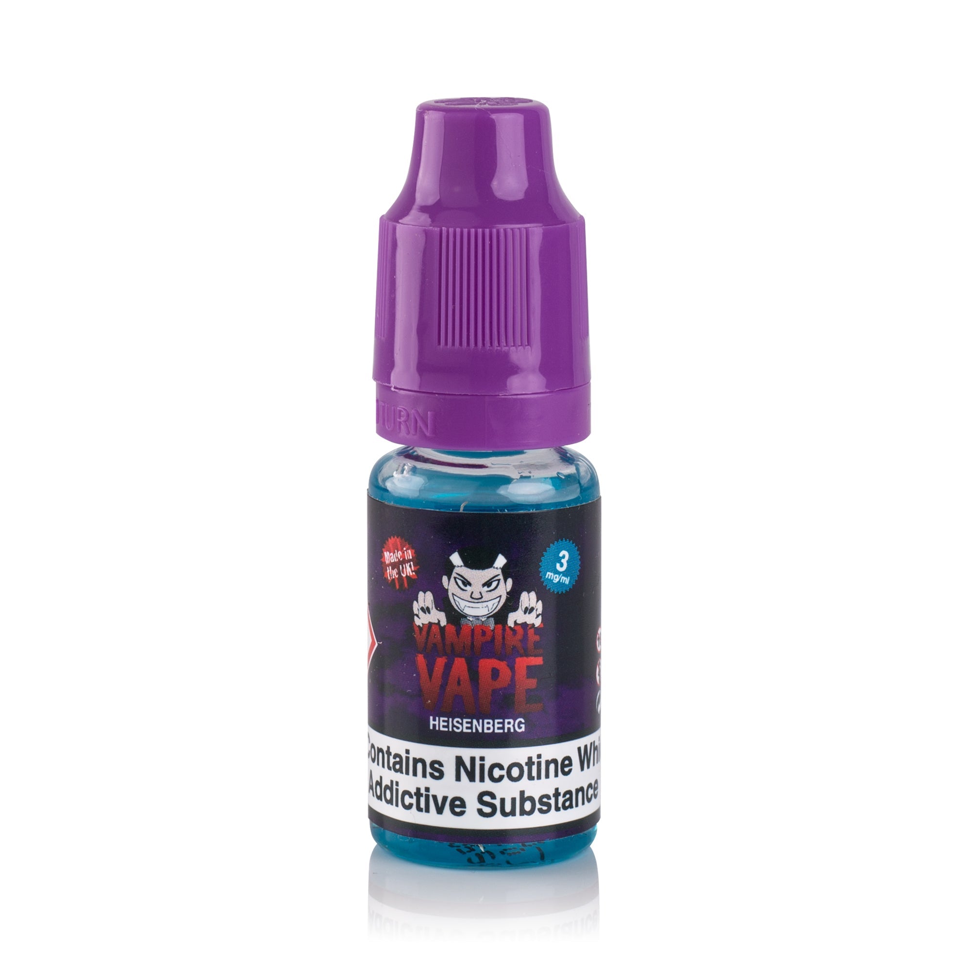 Vampire Vape Heisenberg 3mg e-liquid 10ml bottle
