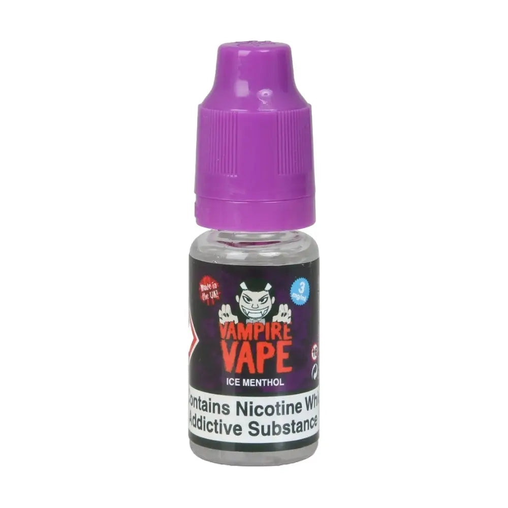 Vampire Vape Ice Menthol 10ml Freebase E-Liquid | 10 for £12
