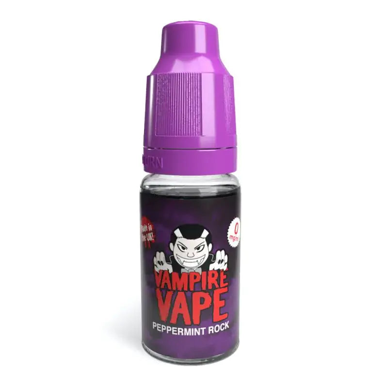 Vampire Vape Peppermint Rock 10ml Freebase E-Liquid | 10 for £12