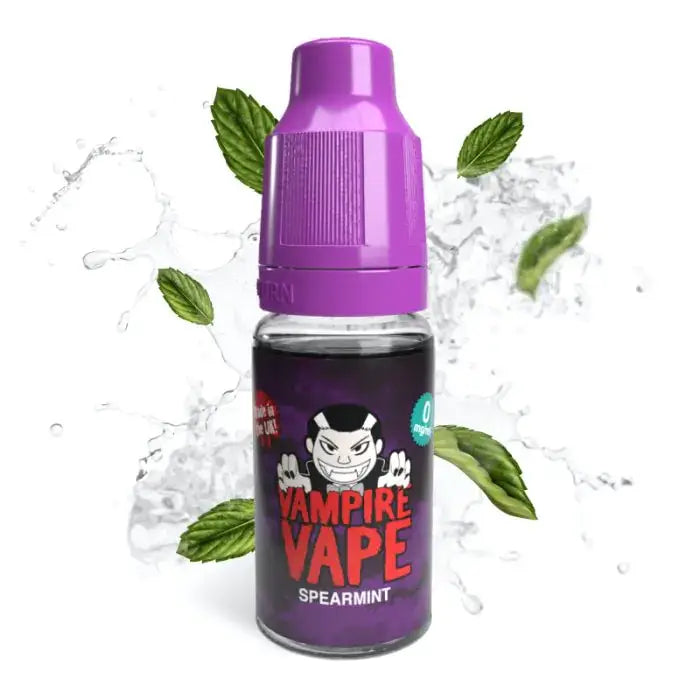 Vampire Vape Spearmint 10ml Freebase E-Liquid | 10 for £12