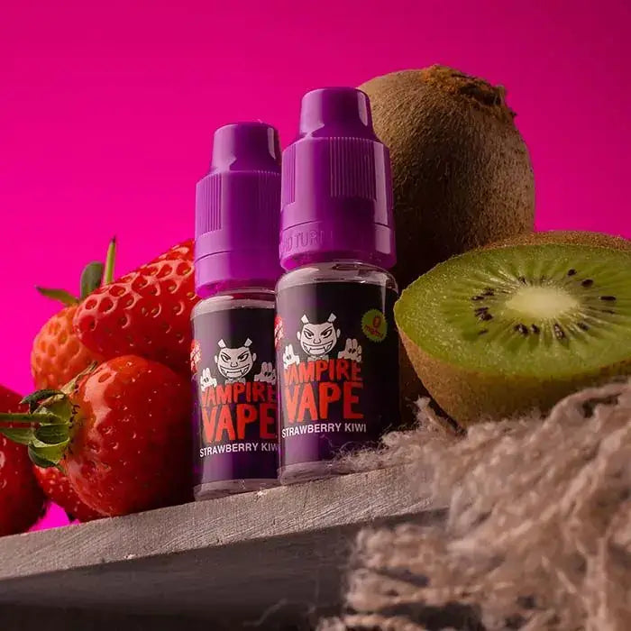 Vampire Vape Strawberry Kiwi 10ml Freebase E-Liquid | 10 for £12
