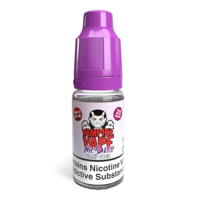 Vampire Vape Vamp Toes 10ml Nic Salt E-Liquid | 10 for £12