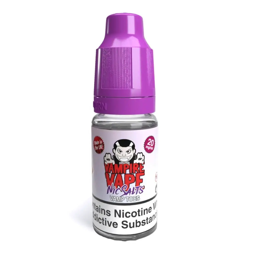 Vampire Vape Vamp Toes 10ml Nic Salt E-Liquid | 10 for £12