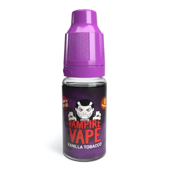 Vampire Vape Vanilla Tobacco 10ml Freebase E-Liquid | 10 for £12