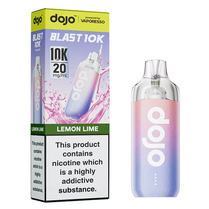 Vaporesso DOJO Blast 10K Lemon Lime 20mg prefilled pod vape kit
