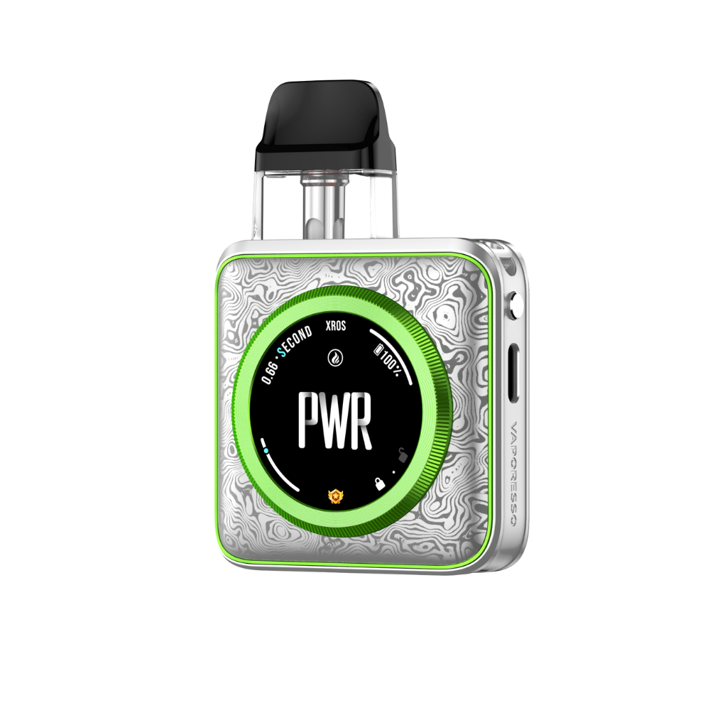 Vaporesso XROS 5 Nano pod kit in Damascus Silver