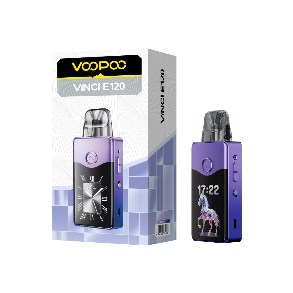 VOOPOO VINCI E120 Pod Vape Kit – Star Purple