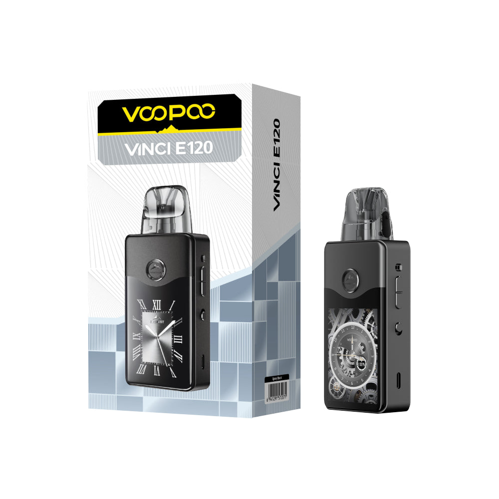 VOOPOO VINCI E120 Pod Vape Kit – Spray Black