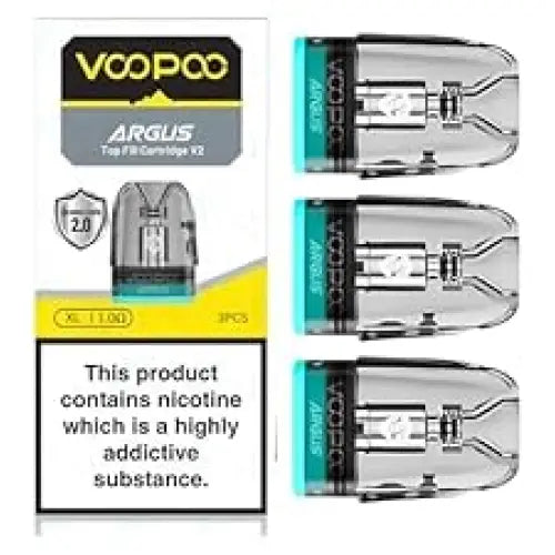 VOOPOO Argus V2 XL 3ml Top-Fill Replacement Pods - Pack of 3