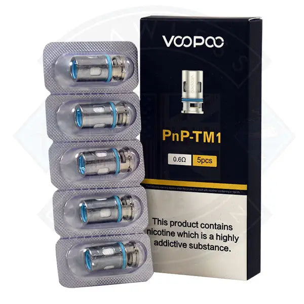 VOOPOO PnP TM1 0.6Ω replacement coils, pack of 5