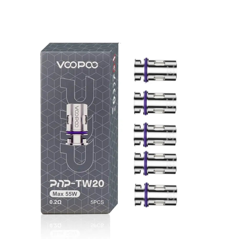 VOOPOO PnP TW20 0.2Ω replacement coils pack of 5