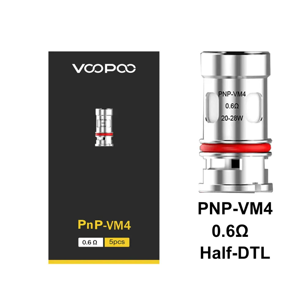 VOOPOO PnP Replacement Coils – Pack of 5